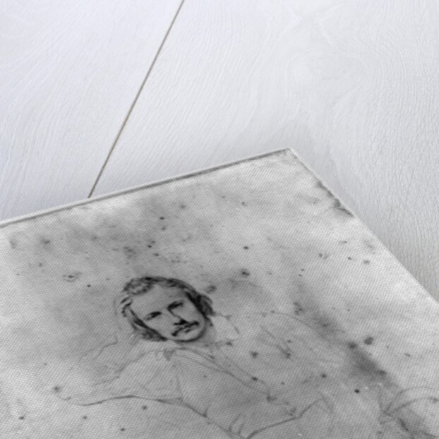 Edgar Quinet, 1833 by Sebastien Melchior Cornu