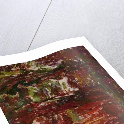 The Japanese Bridge at Giverny, detail, 1918-24 by Claude Monet