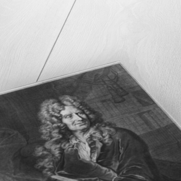 Portrait of Nicolas Boileau, known as Boileau-Despreaux, 1706 by Hyacinthe Rigaud