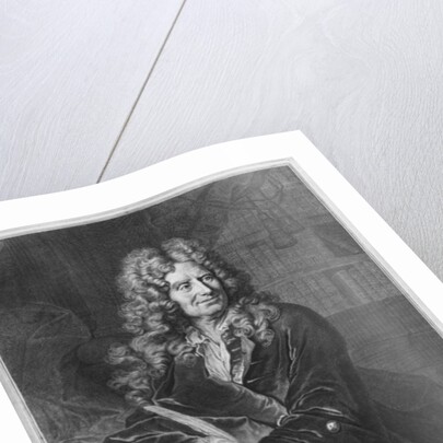 Portrait of Nicolas Boileau, known as Boileau-Despreaux, 1706 by Hyacinthe Rigaud