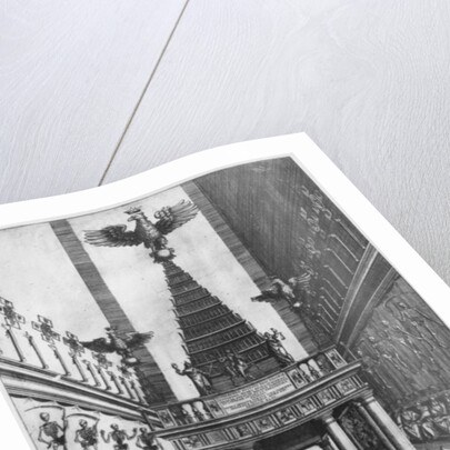 Funeral of Sigismund II Augustus, King of Poland and Grand Duke of Lithuania in Rome, 1572 by French School