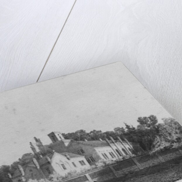 The Castle of Pohrebyszcze where Madame Hanska, wife of the French novelist Honore de Balzac was born by Napoleon Orda