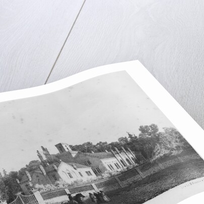 The Castle of Pohrebyszcze where Madame Hanska, wife of the French novelist Honore de Balzac was born by Napoleon Orda