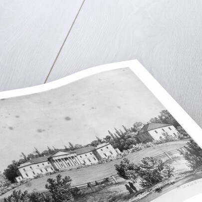 The Castle of Wierzchownia by Napoleon Orda