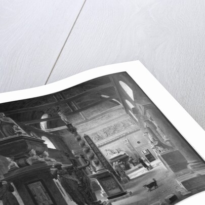 The great room of the Musee des Monuments Francais, c.1820 by Jean Lubin Vauzelle