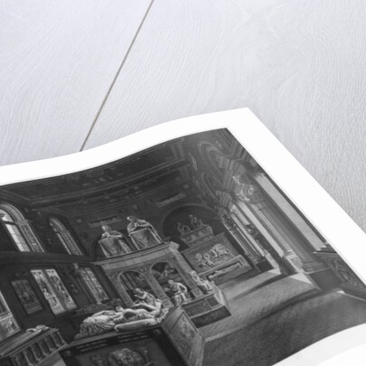 The 15th century room, Musee des Monuments Francais, Paris by Jean Lubin Vauzelle