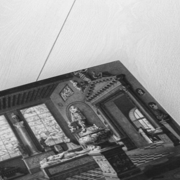 The 16th century room, Musee des Monuments Francais, Paris by Jean Lubin Vauzelle