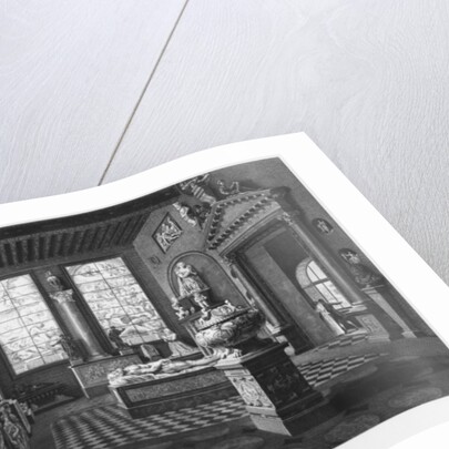 The 16th century room, Musee des Monuments Francais, Paris by Jean Lubin Vauzelle