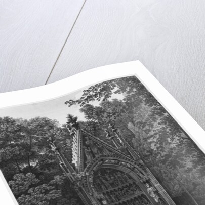 Tomb of King Dagobert, Musee des Monuments Francais, Paris by Jean Lubin Vauzelle