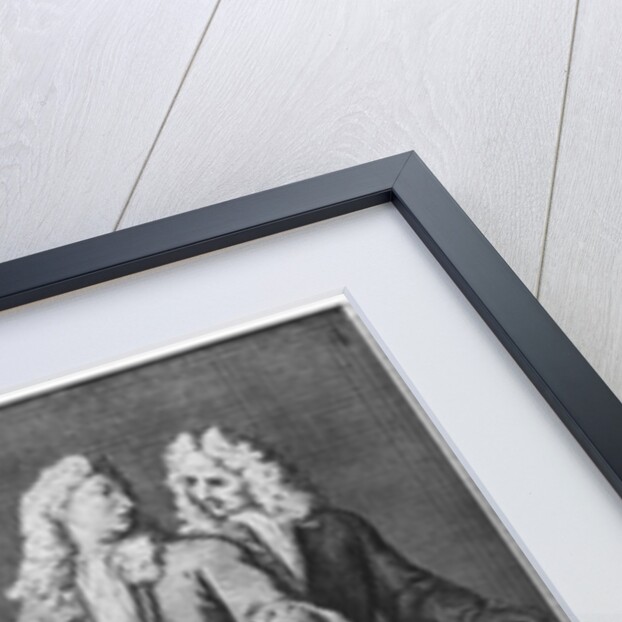 Miraculous healing of a paralytic, Marie-Anne Couronneau, on the tomb of Deacon Francois de Paris at the parish cemetery Saint-Medard in Paris, 13th June 1731 by French School