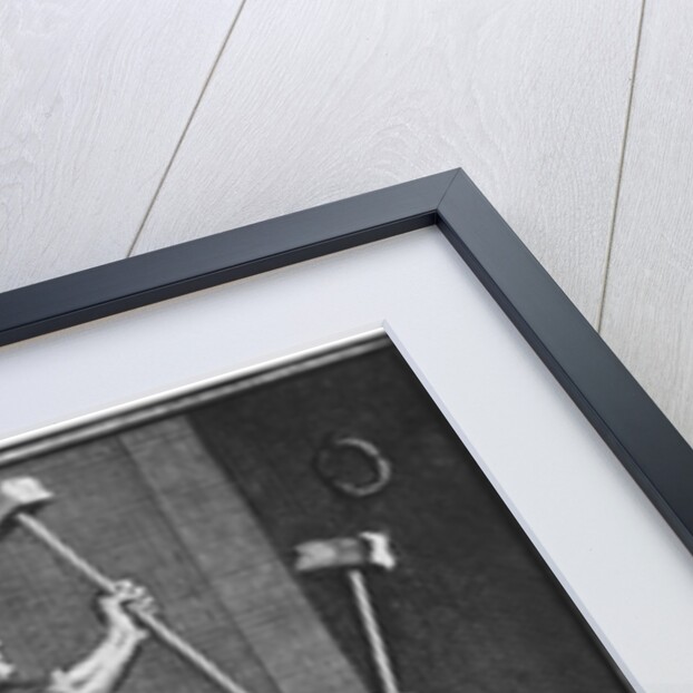 Miraculous healing of a paralytic, Marie-Anne Couronneau, on the tomb of Deacon Francois de Paris at the parish cemetery Saint-Medard in Paris, 13th June 1731 by French School