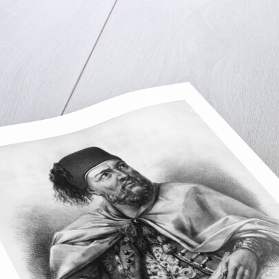 Portrait of Ibrahim Pasha, 1840 by Henri Daniel Plattel