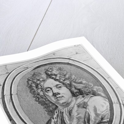 Portrait of Jean Jouvenet by Ange Laurent de Lalive de Jully