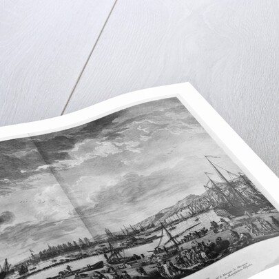 Old Port of Toulon, seen from the quartermaster's stores, series of 'Les Ports de France' by Claude Joseph Vernet