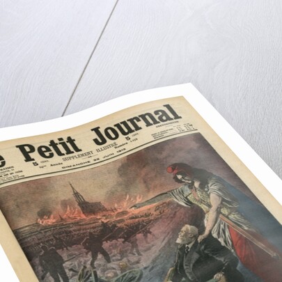 Disarmament of France, Jean Jaures and Marianne by French School