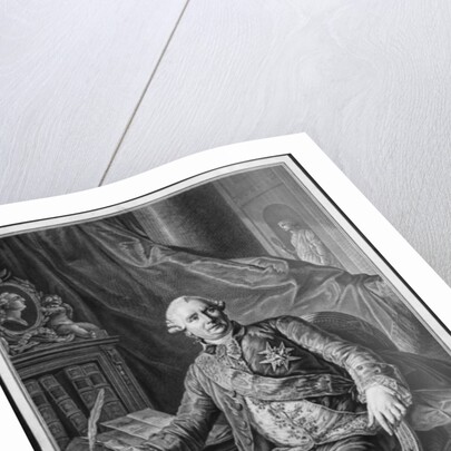 Charles Gravier, Count of Vergennes by Antoine Francois Callet