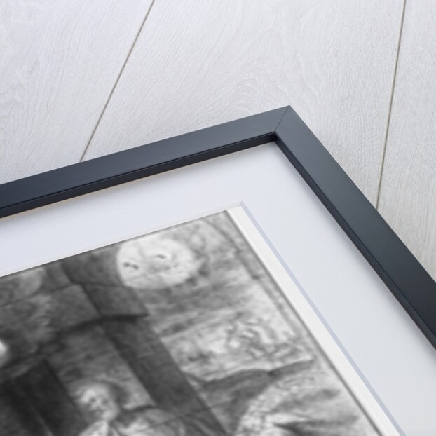 Life of Christ, Adoration of the shepherds, preparatory study of tapestry cartoon for the Church Saint-Merri in Paris, c.1585-90 by Henri Lerambert