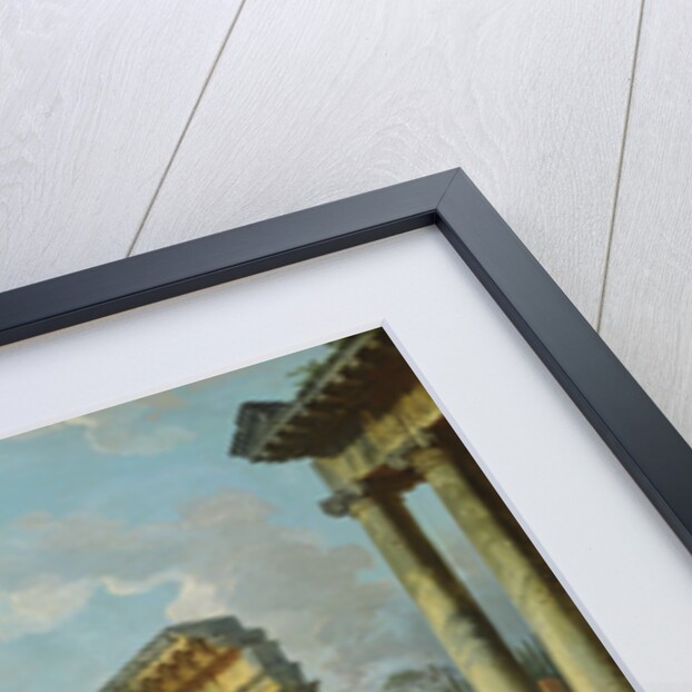 View of Campo Vaccino in Rome, 1740 by Giovanni Paolo Pannini or Panini