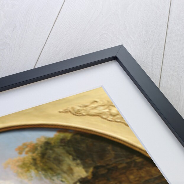 Ancient ruins in Rome by Hubert Robert