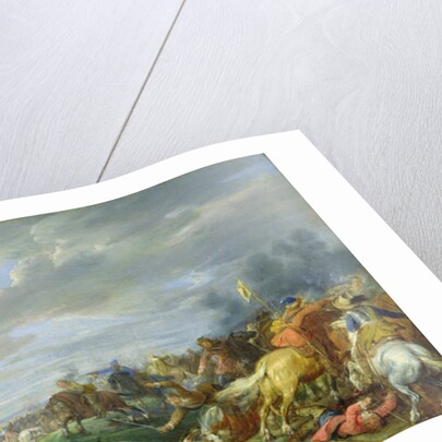 Shock cavalry by Adam Frans van der Meulen