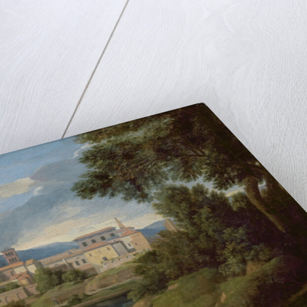 Italian landscape by Gaspard Poussin Dughet