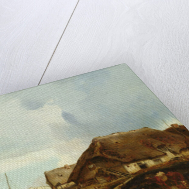 Normandy shore, 1848 by Camille Flers