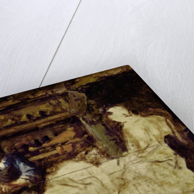 The Shoemaker of Reville, a town near Cherbourg by Guillaume Romain Fouace