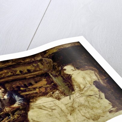 The Shoemaker of Reville, a town near Cherbourg by Guillaume Romain Fouace