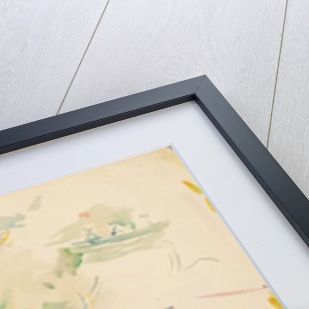 Geraniums by the lake, 1893 by Berthe Morisot