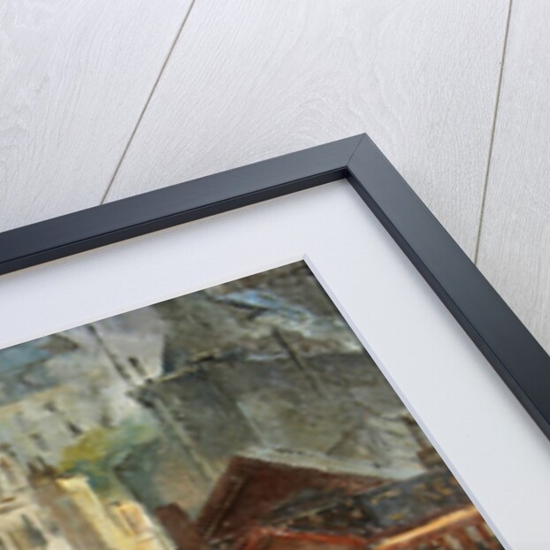 Street scene in Montmartre by Abel-Truchet