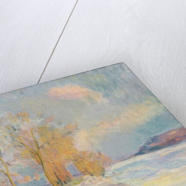 Banks of the Seine and Vernon in Winter, 1901 by Albert-Charles Lebourg