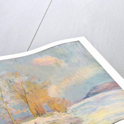 Banks of the Seine and Vernon in Winter, 1901 by Albert-Charles Lebourg