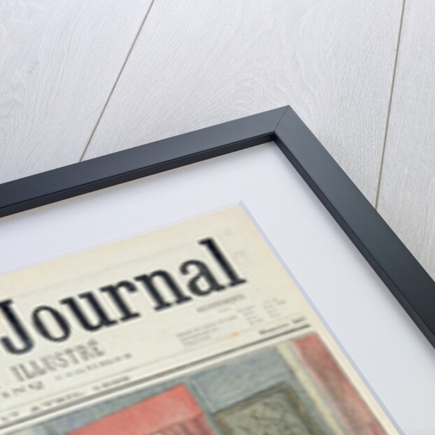 Title page depicting the Court of Cassation with Mr. Loew, Mr. Chambareaud and Mr. Manau by Fortune Louis Meaulle