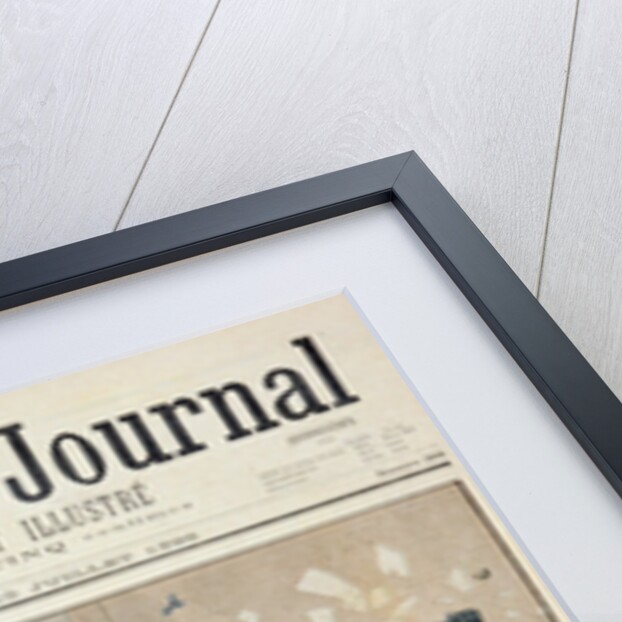 Title page depicting a ruckus in the House of Deputies by Henri Meyer