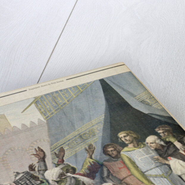 St. Louis in Jerusalem by Alexandre Cabanel