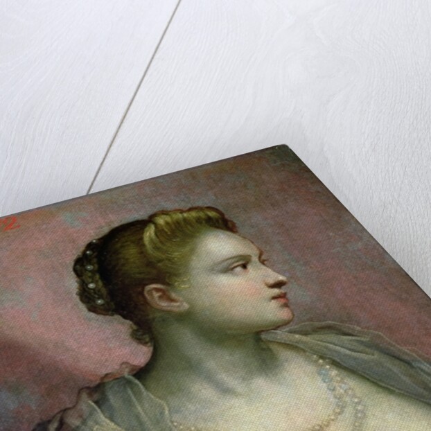 Portrait of a Woman Revealing her Breasts, c.1570 by Jacopo Robusti Tintoretto