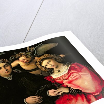 Signor Marsilio Cassotti and his Wife, Faustina, 1523 by Lorenzo Lotto