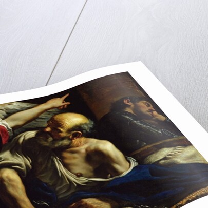 St. Peter Freed by an Angel by Guercino
