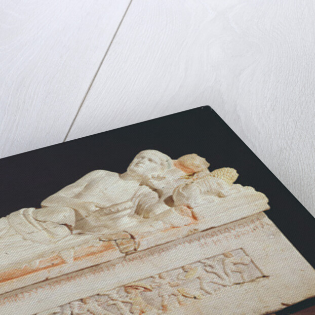 Sarcophagus of Velthur Partunus, 8th-1st century BC by Etruscan Etruscan