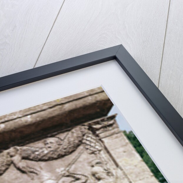 Detail of the mausoleum by Anonymous