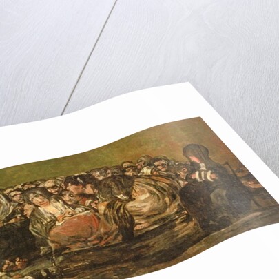 The Witches' Sabbath or The Great He-goat, c.1821-23 by Francisco Jose de Goya y Lucientes