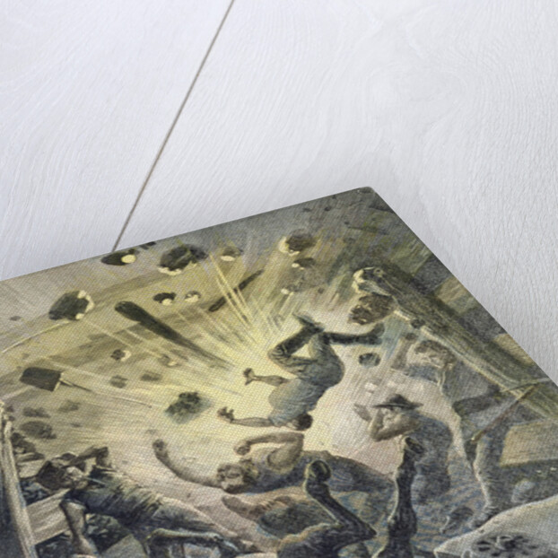 A gas blast by Fortune Louis & Meyer Henri (1844-99) Meaulle