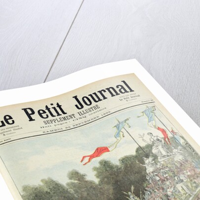 Title page depicting the national holiday on 22nd September celebrating the centennial of the proclamation of the Republic by Henri Meyer