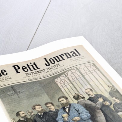 Title page depicting the bar in the House of Deputies by Henri Meyer