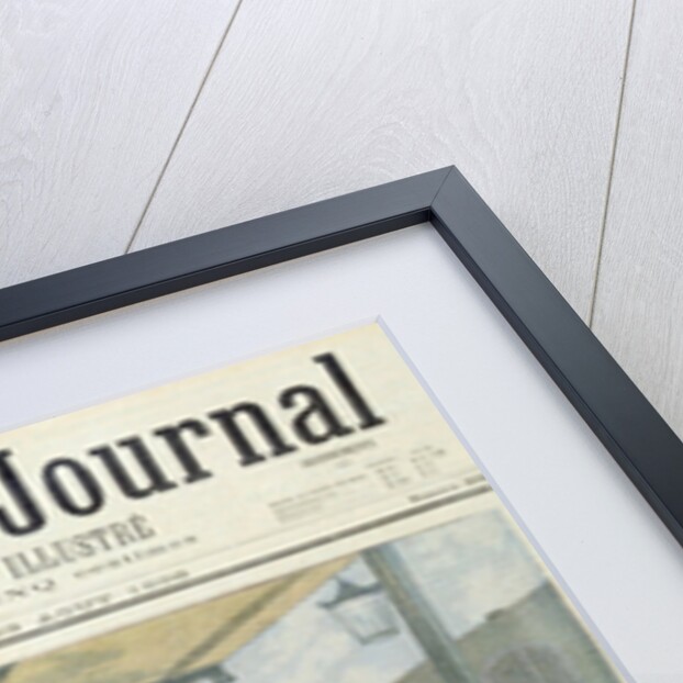 Title page depicting the presidential trip of Felix Faure to Britain by Fortune Louis Meaulle