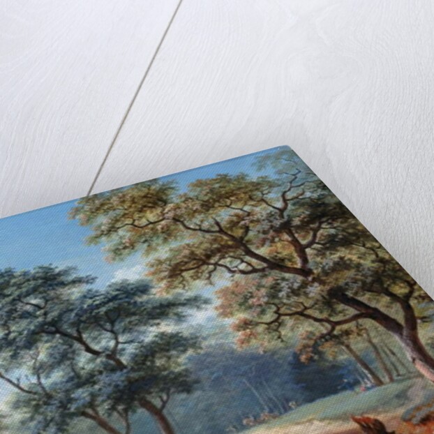 The Bois de Boulogne, 1797 by Lazare Bruandet