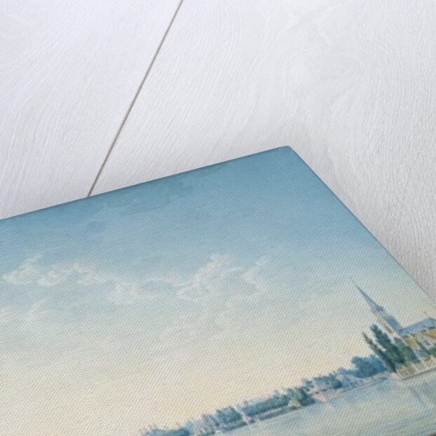 Havenrak to Broek in Waterland, or The City of Zwolle on the banks of the Ijssel in Holland, 1814 by Anton Ignaz Melling