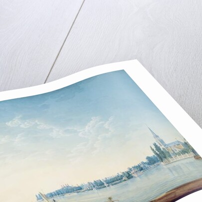 Havenrak to Broek in Waterland, or The City of Zwolle on the banks of the Ijssel in Holland, 1814 by Anton Ignaz Melling