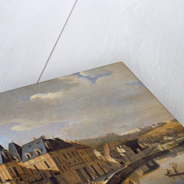 Chateau de la Chaussee near Bougival, 1822 by Jacques Francois Joseph Swebach