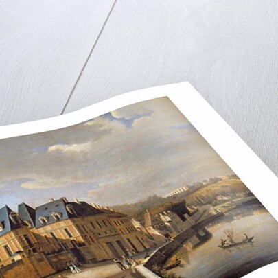 Chateau de la Chaussee near Bougival, 1822 by Jacques Francois Joseph Swebach